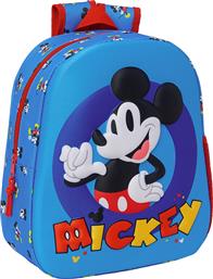ΣΧΟΛΙΚΗ ΤΣΑΝΤΑ ΝΗΠΙΑΓΩΓΕΙΟΥ (27X10X33) 3D MICKEY MOUSE 622450890 SAFTA