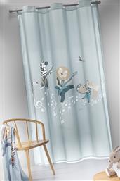 KOΥΡΤΙΝΑ SOFT-TOUCH JAZZ RAF ΜΕ ΤΡΟΥΚΣ 160X240ΕΚ. (ΥΦΑΣΜΑ: POLYESTER, ΧΡΩΜΑ: ΜΠΛΕ) - - 5206480634857 SAINT CLAIR από το 24HOME