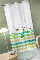 KOΥΡΤΙΝΑ SOFT-TOUCH MONSTERS LIME ΜΕ ΤΡΟΥΚΣ 160X240ΕΚ. (ΥΦΑΣΜΑ: POLYESTER, ΧΡΩΜΑ: LIME) - - 5206480634895 SAINT CLAIR