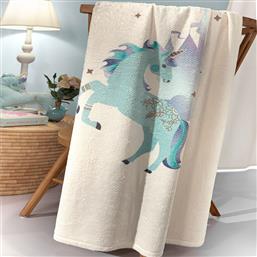 ΚΟΥΒΕΡΤΑ FLEECE ΜΟΝΗ (160X220) ULTRA SOFT PINTO AQUA SAINT CLAIR