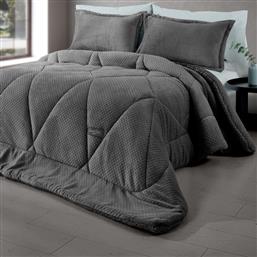 ΚΟΥΒΕΡΤΟΠΑΠΛΩΜΑ ΥΠΕΡΔΙΠΛΟ 220X240 SERENA CARBON (220X240) SAINT CLAIR