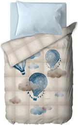 ΠΑΠΛΩΜΑ MICROFIBER ΜΟΝΟ ΠΑΙΔΙΚΟ 160X220ΕΚ. AIR BALLON (ΥΦΑΣΜΑ: MICROFIBER) - - 5206480676819 SAINT CLAIR