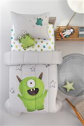 ΠΑΠΛΩΜΑ MICROFIBER ΠΑΙΔΙΚΟ ΜΟΝΟ 160X220ΕΚ. MONSTERS LIME (ΥΦΑΣΜΑ: MICROFIBER, ΧΡΩΜΑ: LIME) - - 5206480635014 SAINT CLAIR από το 24HOME