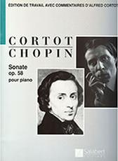 CHOPIN - SONATE OP. 58 POUR PIANO (CORTOT) SALABERT