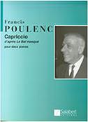 FRANCIS POULENC - CAPRICCIO D'APRES LE BAL MASQUE SALABERT