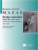 MAZAS - ETUDES SPECIALES OP.36 SALABERT