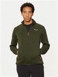 FLEECE PUEZ ROCCA 29126 ΠΡΑΣΙΝΟ REGULAR FIT SALEWA