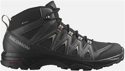 HIKING & MULTIF - X-SERIES X BRAZE MID GTX BLACK / PHANTOM / VINTAGE KHAKI ΠΑΠΟΥΤΣΙ ΑΝΔΡΙΚΟ SALOMON