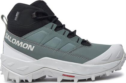 ΠΑΠΟΥΤΣΙΑ ΠΕΖΟΠΟΡΙΑΣ CROSSTRAK WATERPROOF L47570400 ΠΡΑΣΙΝΟ SALOMON