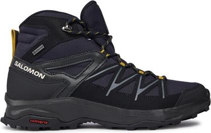 ΠΑΠΟΥΤΣΙΑ ΠΕΖΟΠΟΡΙΑΣ DAINTREE MID GTX GORE-TEX L41678400 ΣΚΟΥΡΟ ΜΠΛΕ SALOMON