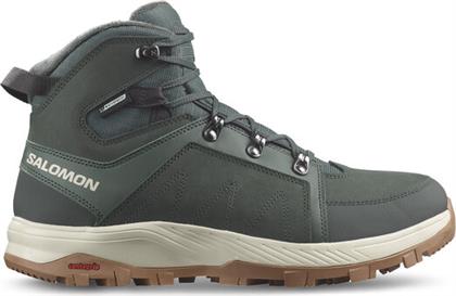 ΠΑΠΟΥΤΣΙΑ ΠΕΖΟΠΟΡΙΑΣ OUTCHILL THINSULATE WATERPROOF L47328100 ΠΡΑΣΙΝΟ SALOMON