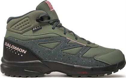 ΠΑΠΟΥΤΣΙΑ ΠΕΖΟΠΟΡΙΑΣ OUTWAY MID CLIMASALOMON WATERPROOF L47561700 ΠΡΑΣΙΝΟ