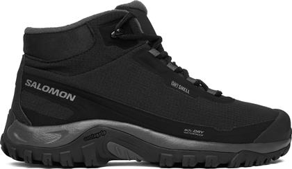 ΠΑΠΟΥΤΣΙΑ ΠΕΖΟΠΟΡΙΑΣ SHELTER WATERPROOF L47854200 ΜΑΥΡΟ SALOMON
