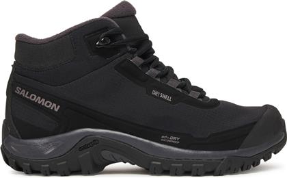 ΠΑΠΟΥΤΣΙΑ ΠΕΖΟΠΟΡΙΑΣ SHELTER WATERPROOF L47855000 ΜΑΥΡΟ SALOMON