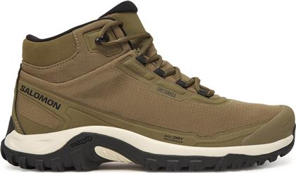 ΠΑΠΟΥΤΣΙΑ ΠΕΖΟΠΟΡΙΑΣ SHELTER WATERPROOF L47974000 ΧΑΚΙ SALOMON
