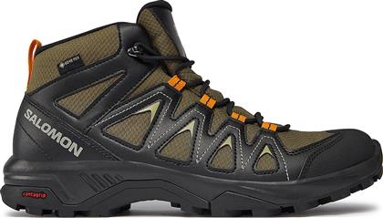 ΠΑΠΟΥΤΣΙΑ ΠΕΖΟΠΟΡΙΑΣ X BRAZE MID GORE-TEX L47181000 ΠΡΑΣΙΝΟ SALOMON από το EPAPOUTSIA