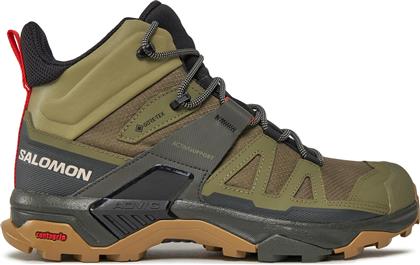 ΠΑΠΟΥΤΣΙΑ ΠΕΖΟΠΟΡΙΑΣ X ULTRA 4 MID GORE-TEX L41739800 ΠΡΑΣΙΝΟ SALOMON