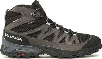 ΠΑΠΟΥΤΣΙΑ ΠΕΖΟΠΟΡΙΑΣ X WARD LEATHER MID GORE-TEX L47181700 ΓΚΡΙ SALOMON