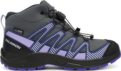 ΠΑΠΟΥΤΣΙΑ ΠΕΖΟΠΟΡΙΑΣ XA PRO V8 MID WATERPROOF L47857300 ΓΚΡΙ SALOMON