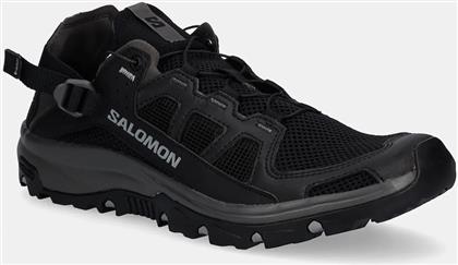ΠΑΠΟΥΤΣΙΑ TECHAMPHIBIAN 5 ΧΡΩΜΑ: ΜΑΥΡΟ, L47115100 SALOMON