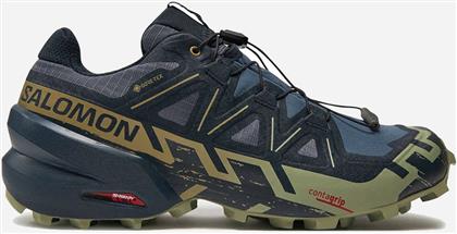 TRAIL RUNNING - CROSS SPEEDCROSS 6 GTX GRISAILLE / CARBON / TEA ΠΑΠΟΥΤΣΙ ΑΝΔΡΙΚΟ SALOMON από το SHOPPING HOUSE