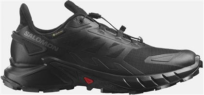 TRAIL RUNNING - CROSS SUPERCROSS 4 GTX BLACK / BLACK / BLACK ΠΑΠΟΥΤΣΙ ΑΝΔΡΙΚΟ SALOMON