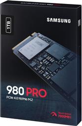 980 PRO M.2 PCIE 4.0 1TB SSD ΕΣΩΤΕΡΙΚΟΣ ΣΚΛΗΡΟΣ ΔΙΣΚΟΣ SAMSUNG