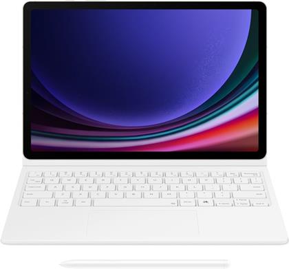 BOOK COVER KEYBOARD - AI KEY ΓΙΑ GALAXY TAB S9/S9 FE/S10 FE/S10 LITE - WHITE SAMSUNG