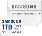 EVO PLUS 1TB MICRO SDXC UHS-I U3 V30 A2 + ADAPTER MB-MC1T0SA/EU SAMSUNG από το e-SHOP