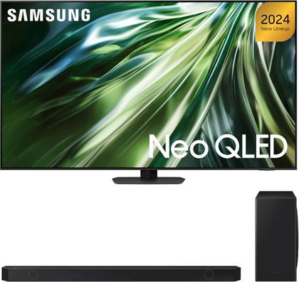 NEO QLED 75 4K SMART ΤΗΛΕΟΡΑΣΗ 75QN90D + HW-Q800D SOUNDBAR 360W 5.1.2 - ΜΑΥΡΟ SAMSUNG