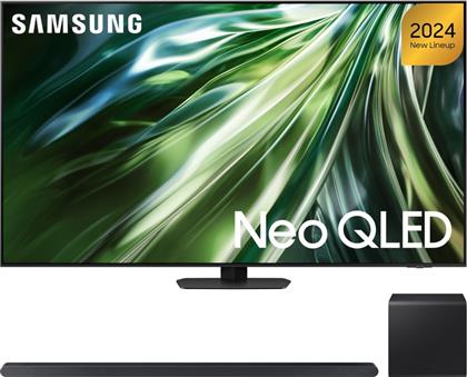 NEO QLED 75 4K SMART ΤΗΛΕΟΡΑΣΗ 75QN90D + HW-S800D/EN SOUNDBAR 330W 3.1.2 - ΜΑΥΡΟ SAMSUNG