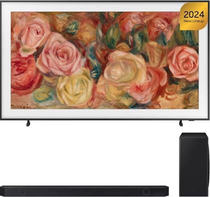 THE FRAME QLED 75 4K SMART ΤΗΛΕΟΡΑΣΗ 75LS03D + HW-Q800D SOUNDBAR 360W 5.1.2 - ΜΑΥΡΟ SAMSUNG