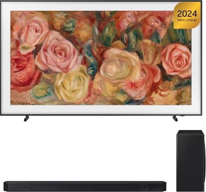 THE FRAME QLED 85 4K SMART ΤΗΛΕΟΡΑΣΗ 85LS03D + HW-Q800D SOUNDBAR 360W 5.1.2 - ΜΑΥΡΟ SAMSUNG