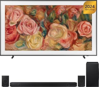 THE FRAME QLED 85 4K SMART ΤΗΛΕΟΡΑΣΗ 85LS03D + HW-Q990D/EN SOUNDBAR 656W 11.1.4 - ΜΑΥΡΟ SAMSUNG