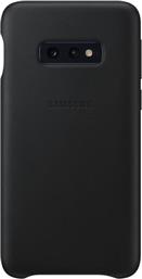 ΘΗΚΗ GALAXY S10E - LEATHER - BLACK SAMSUNG