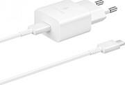 WALL CHARGER EP-T1510XW 15W + USB-C DATA CABLE WHITE SAMSUNG