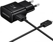 WALL CHARGER TA200NBE 15W 1X USB WITH TYPE-C CABLE BLACK BULK SAMSUNG