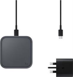 WIRELESS CHARGER PAD QUICK CHARGE 15W WITH WALL CHARGER TA EP-P2400TB 15W BLACK SAMSUNG