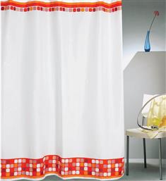 ΚΟΥΡΤΙΝΑ ΜΠΑΝΙΟΥ (180X180) ΜΕ ΚΡΙΚΟΥΣ SAN LORENTZO