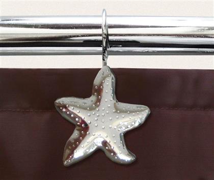 ΚΡΙΚΟΙ ΚΟΥΡΤΙΝΑΣ ΜΠΑΝΙΟΥ 12ΤΜΧ SEASTAR CHROME SAN LORENTZO από το SPITISHOP