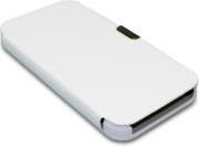 COVER IPHONE 5/5S LEATHER WHITE SANDBERG