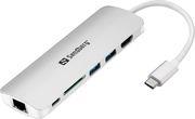 USB-C DOCK HDMILANSDUSB 61W (136-18) SANDBERG