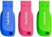 CRUZER BLADE 16GB USB 2.0 FLASH DRIVE 3-PACK SANDISK