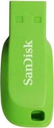 SANDISK CRUZER BLADE 16GB USB 2.0 GREEN (533394) από το MOUSTAKAS