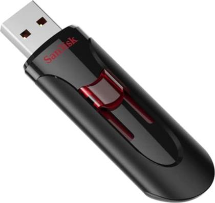 CRUZER GLIDE 64GB USB 3.0 STICK ΜΑΥΡΟ SANDISK