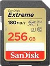 EXTREME 256GB SDXC UHS-I CARD U3 V30 SDSDXVV-512G-GNCIN SANDISK
