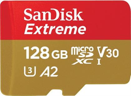 EXTREME MICROSDXC 128GB 190MB/SEC ΚΑΡΤΑ MΝΗΜΗΣ SANDISK