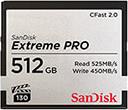 SDCFSP-512G-G46D EXTREME PRO 512GB CFAST 2.0 MEMORY CARD SANDISK