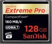 SDCFXPS-128G-X46 EXTREME PRO 128GB COMPACT FLASH UDMA-7 MEMORY CARD SANDISK