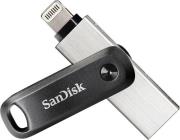 SDIX60N-064G-GN6NN IXPAND GO 64GB USB 3.0 TYPE-A AND LIGHTNING FLASH DRIVE SANDISK